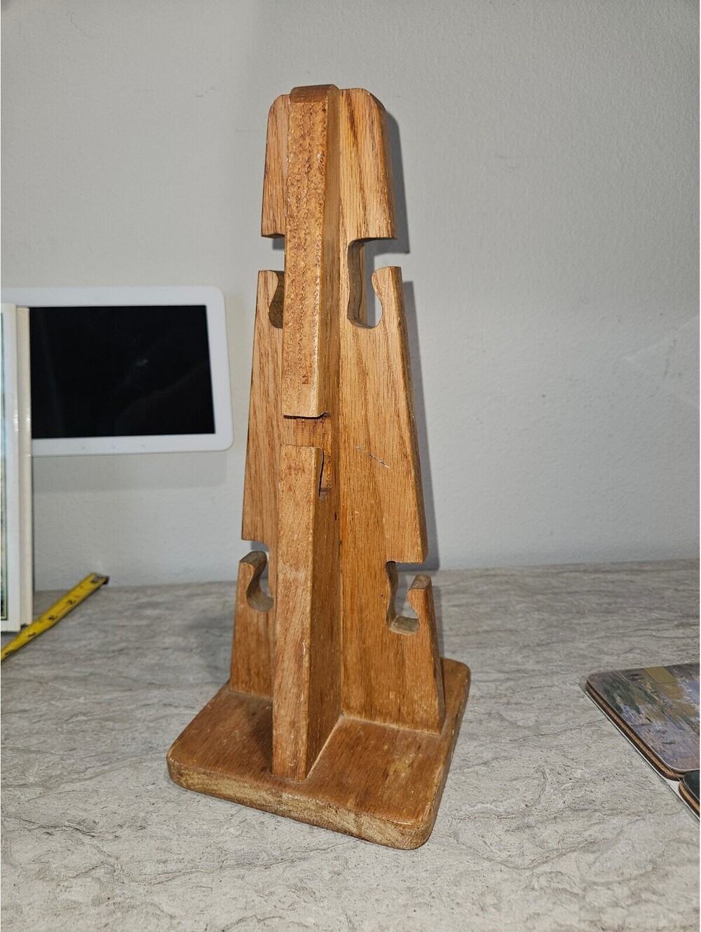 Wooden Book Stand Holder